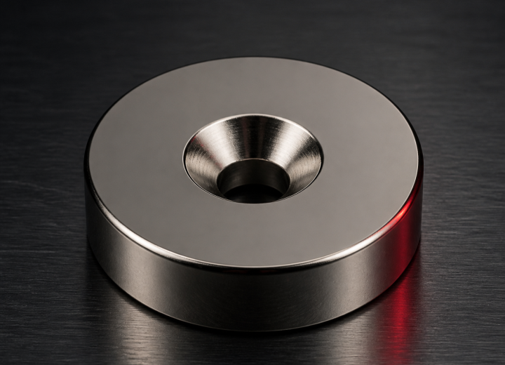 Sintered NdFeB Countersunk Magnet